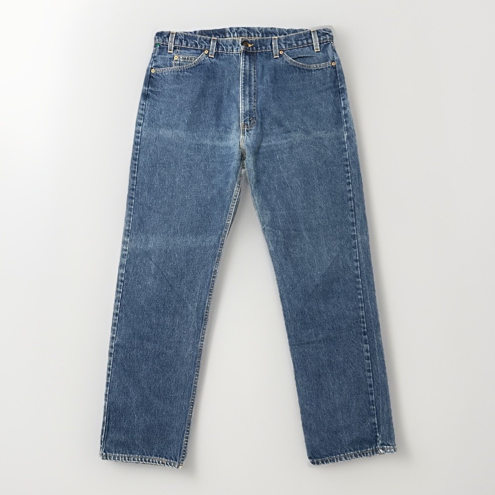 Vintage Levis 505 38x32 Mens Orange Tab Made in USA 100 Cotton Straight